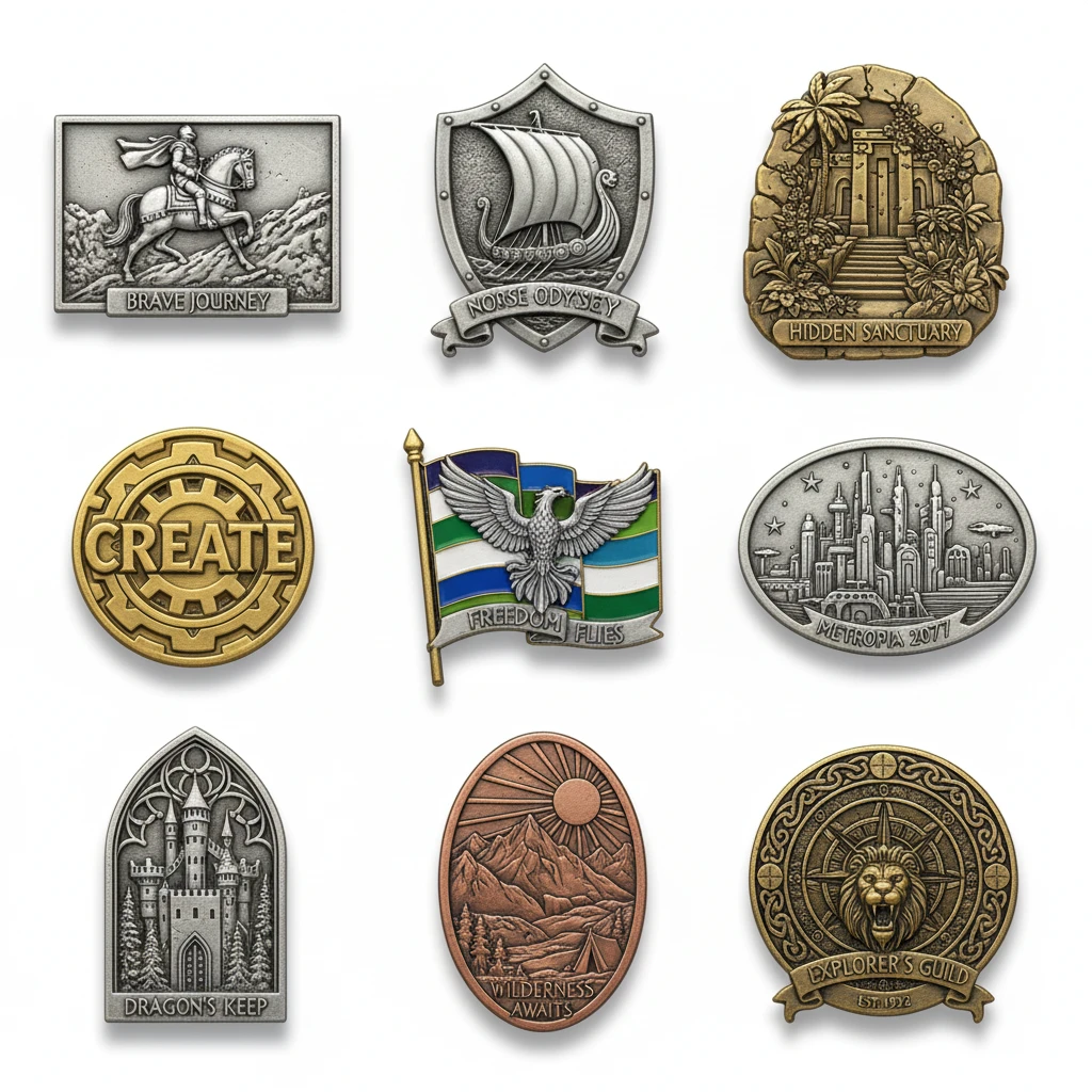 2D - 3D Effect Badges1