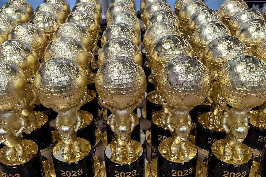 metal trophy