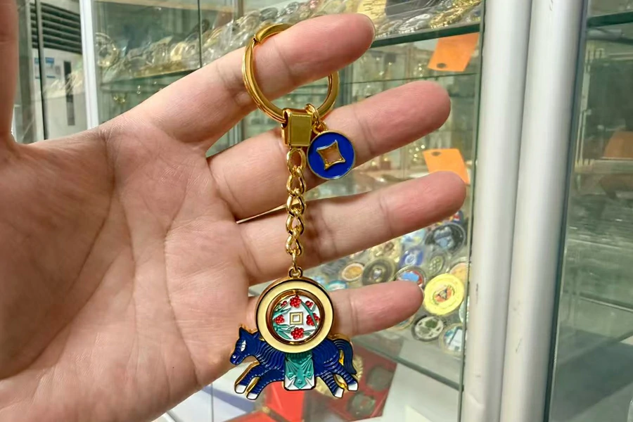 Instant Wealth Keychain