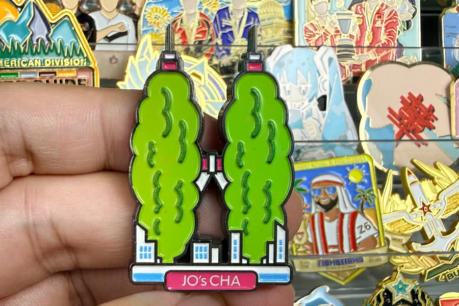 JO's CHA enamel commemorative badge
