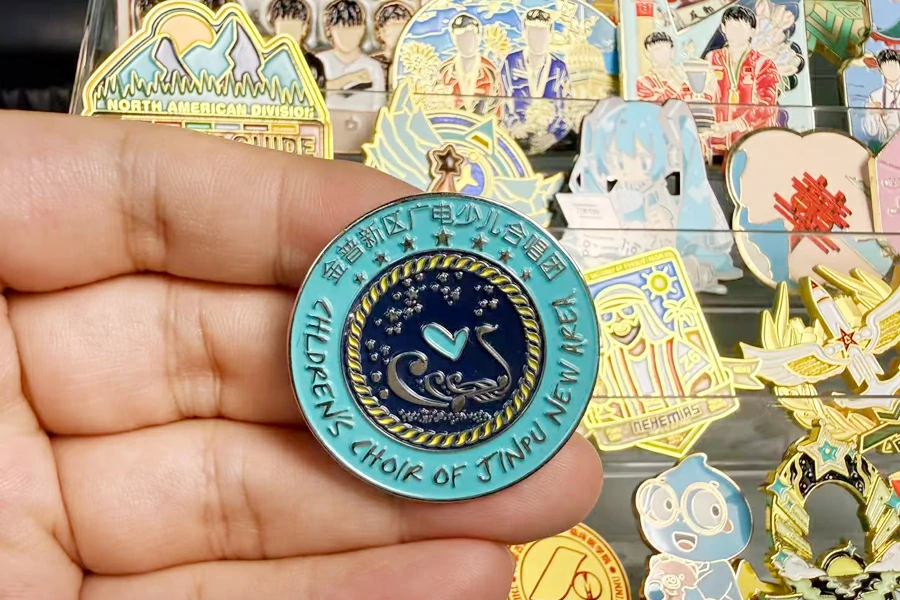 Jinpu New District Radio and Television Children's Chorus Commemorative Badge