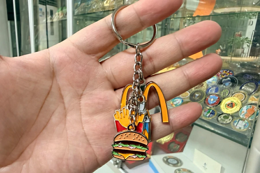McDonald's Meal Set Keychain