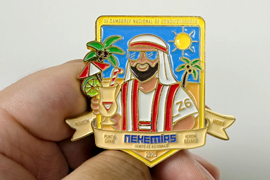 Nehemirs 2025 Middle East Summer Beach Vacation Badge