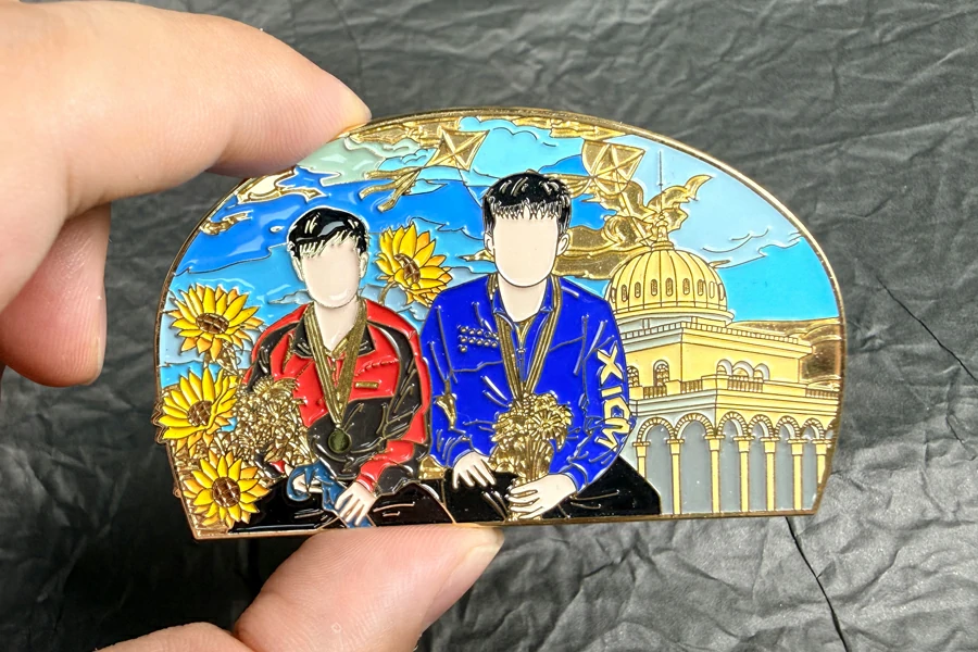 Table Tennis Championship Commemorative Badge