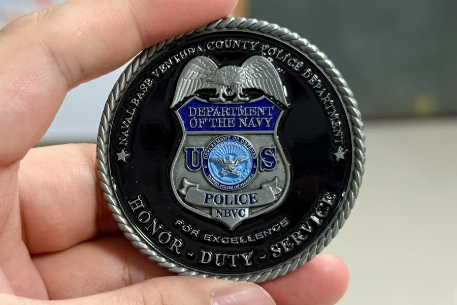U.S. Police Force Eagle Commemorative Coin