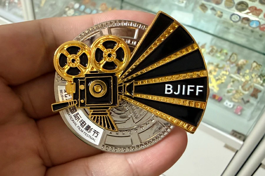 Vintage Movie Camera Refrigerator Magnet
