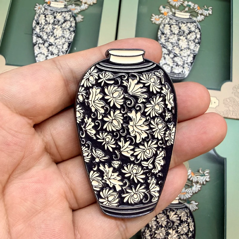 Blossoming Flowers on the Outskirt · Su Yin Bookmark 2-in-1 Refrigerator Sticker7