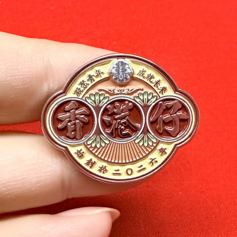 Customized Enamel Metal Badges for the Aberdeen LEO YMCA2