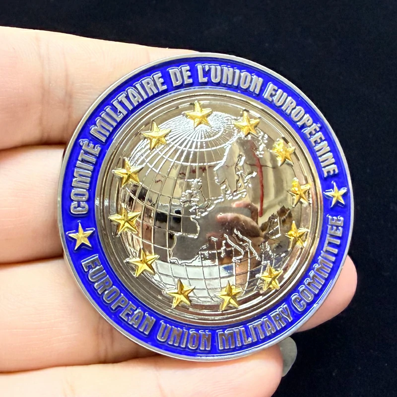 EU Military Committee Dual-Sided Challenge Coin1