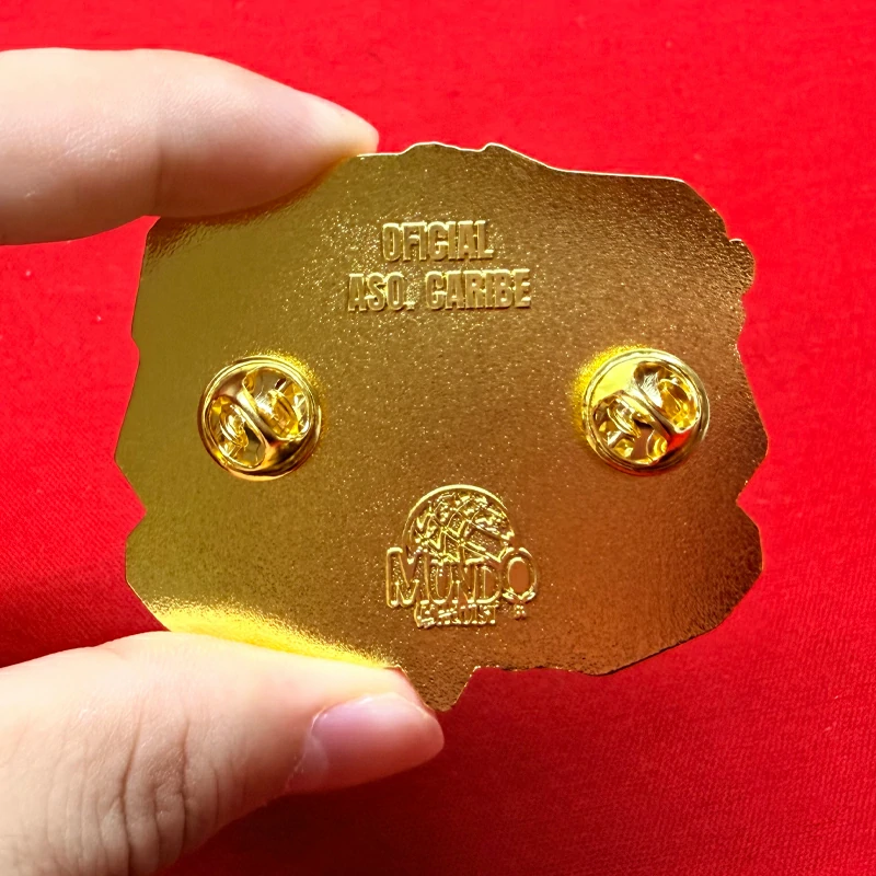 OFICIAL ASO.GARIBE CONECTADOS CON LA MISIÓN 2026 Themed Enamel Commemorative Badges2