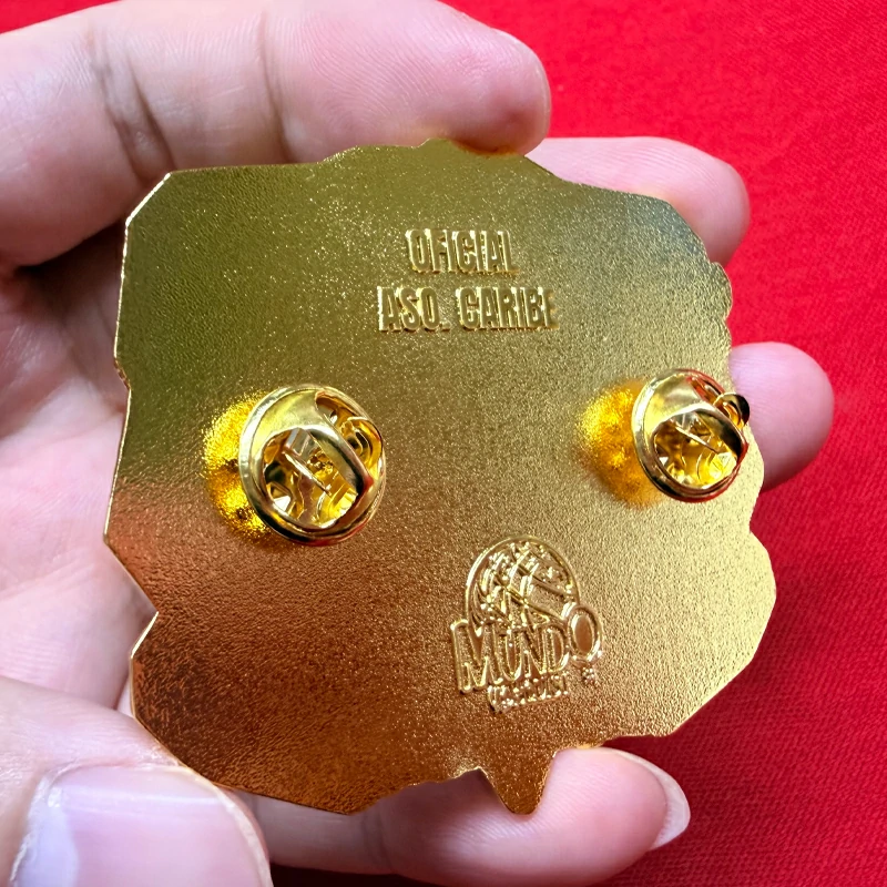 OFICIAL ASO.GARIBE CONECTADOS CON LA MISIÓN 2026 Themed Enamel Commemorative Badges6