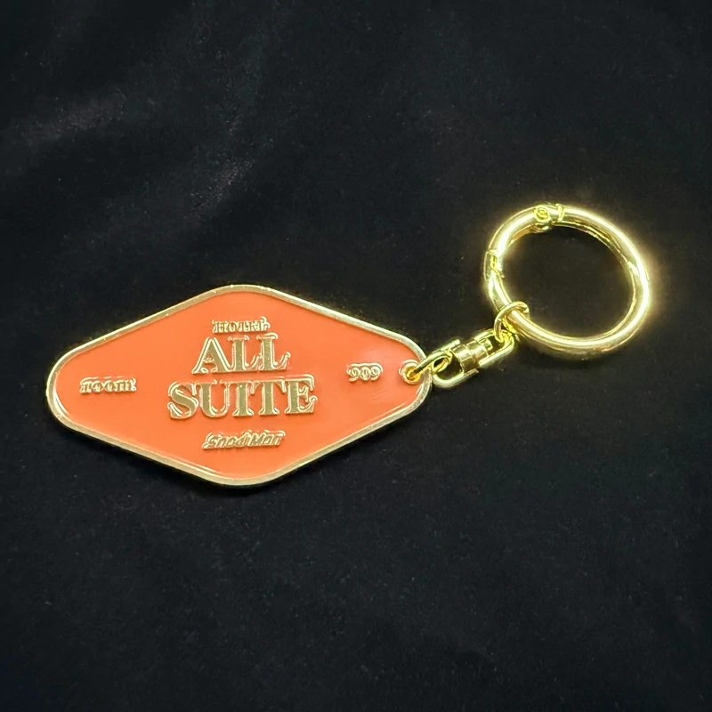 SnowMan All Suite Room 909 Hotel Brown Door Number Keychain6