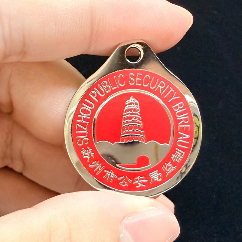 Suzhou Official Metal Pet Dog License Tag3