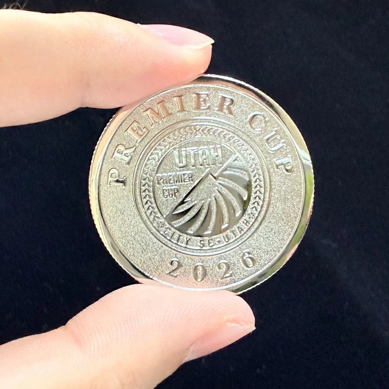 UTAH Silver Soccer Premier Cup 2026 Coin2