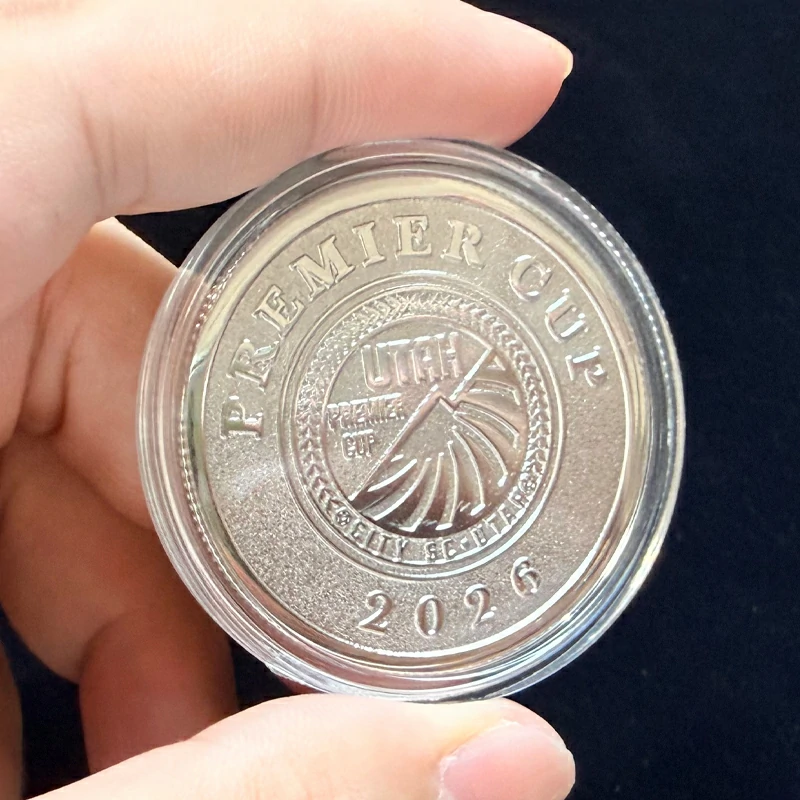 UTAH Silver Soccer Premier Cup 2026 Coin5