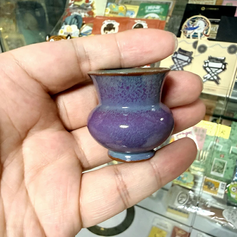 Mini Porcelain Vase Shape Fridge Magnet1