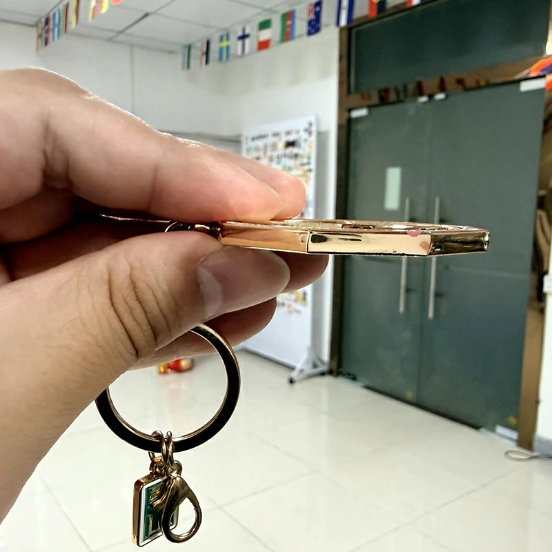 Mount Taishan Metal Rotary Keychain6