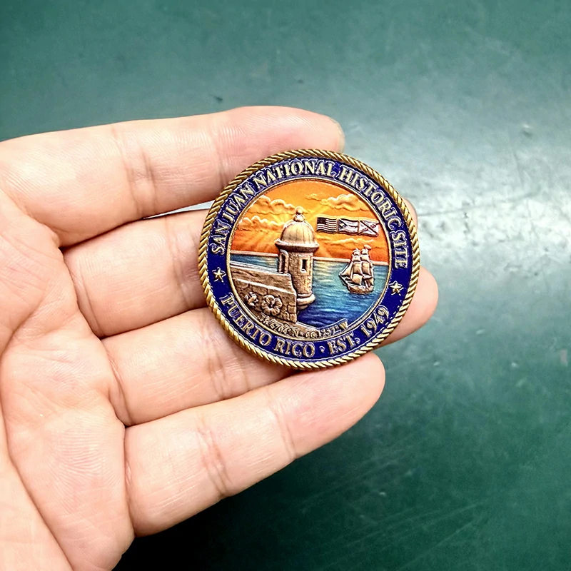 San Juan Puerto Rico Historic Site Commemorative Coin1