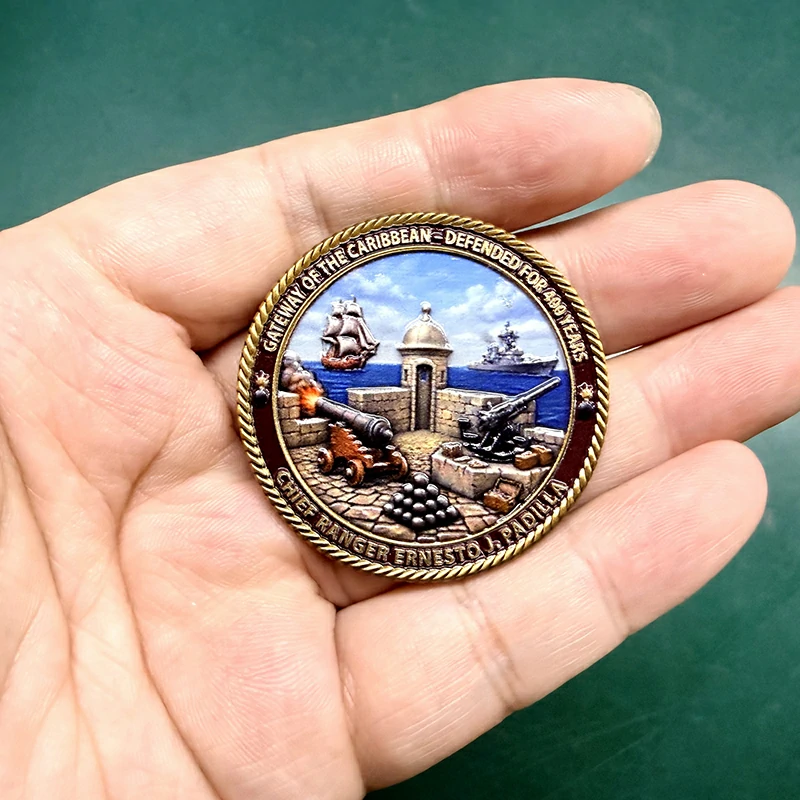 San Juan Puerto Rico Historic Site Commemorative Coin2