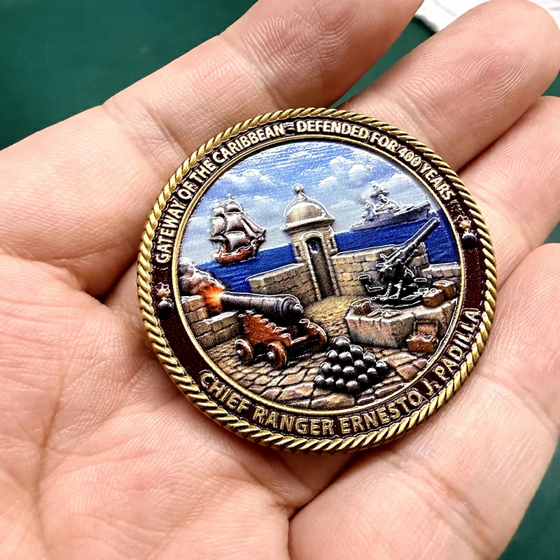 San Juan Puerto Rico Historic Site Commemorative Coin3
