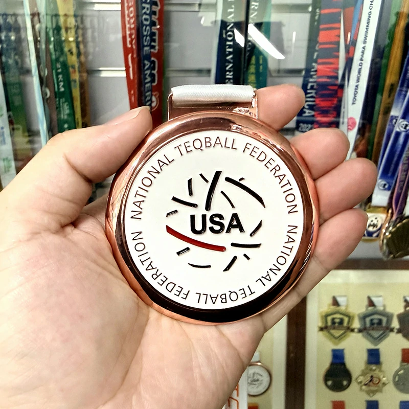USA Teqball Federation Sports Medal1