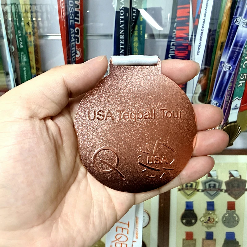 USA Teqball Federation Sports Medal2