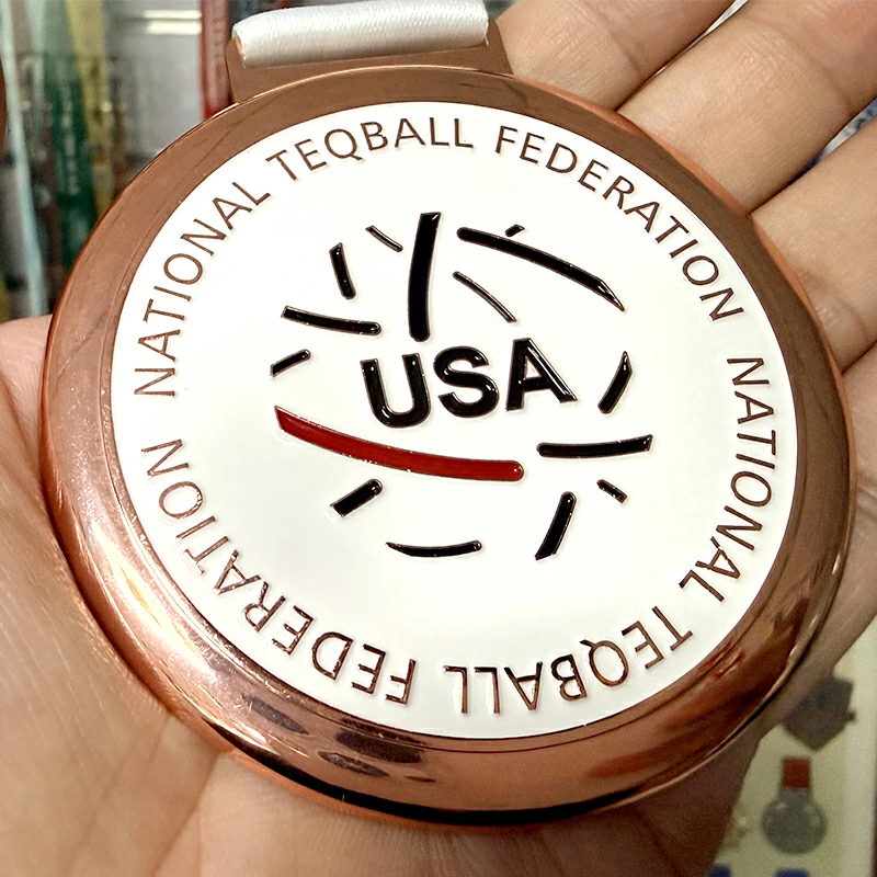USA Teqball Federation Sports Medal4