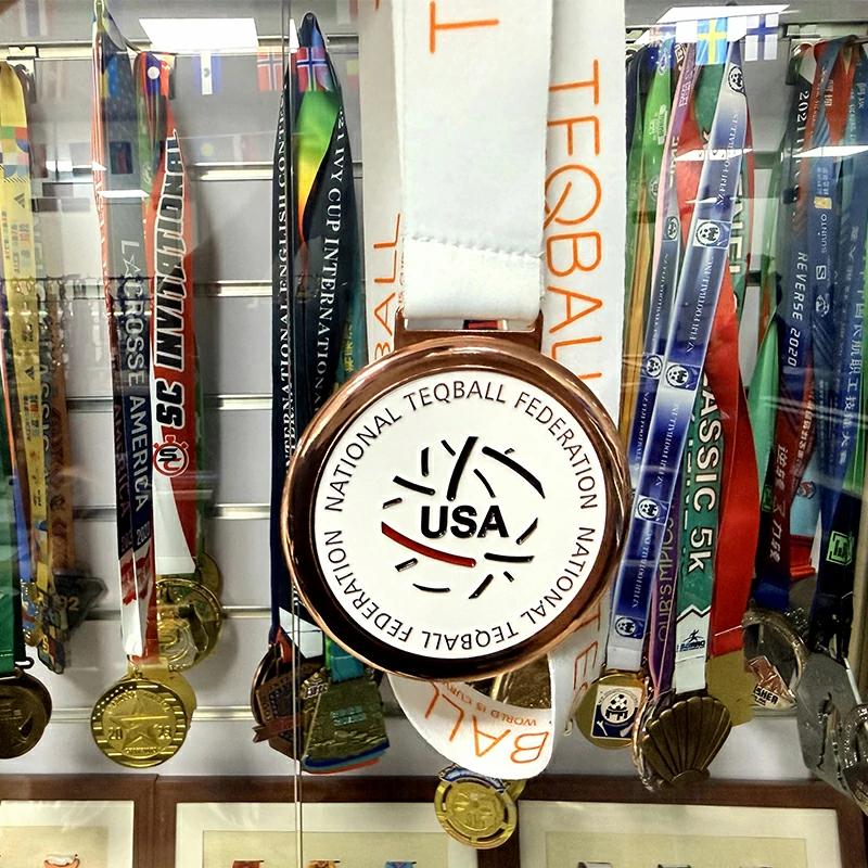 USA Teqball Federation Sports Medal6