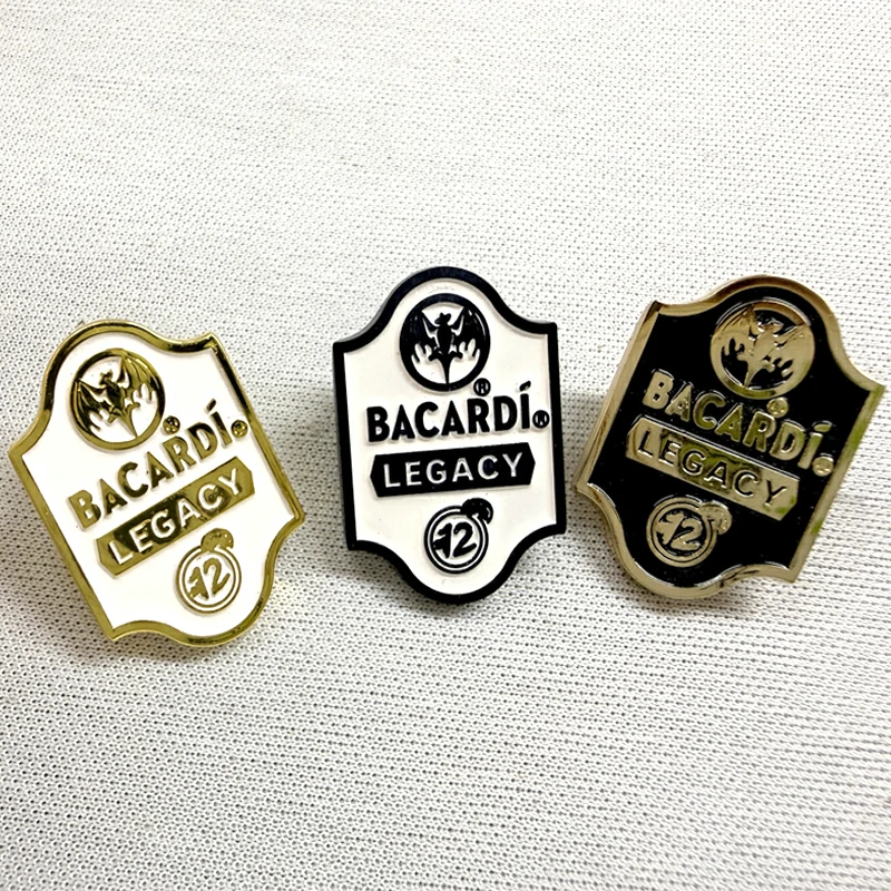 Bacardi Legacy Enamel Lapel Pins1