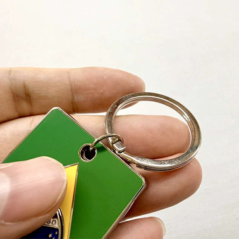Brazil Flag Bottle Opener Metal Keychain5