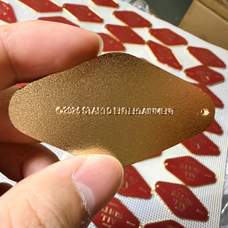 Enamel Hotel Room Metal Key Tag3