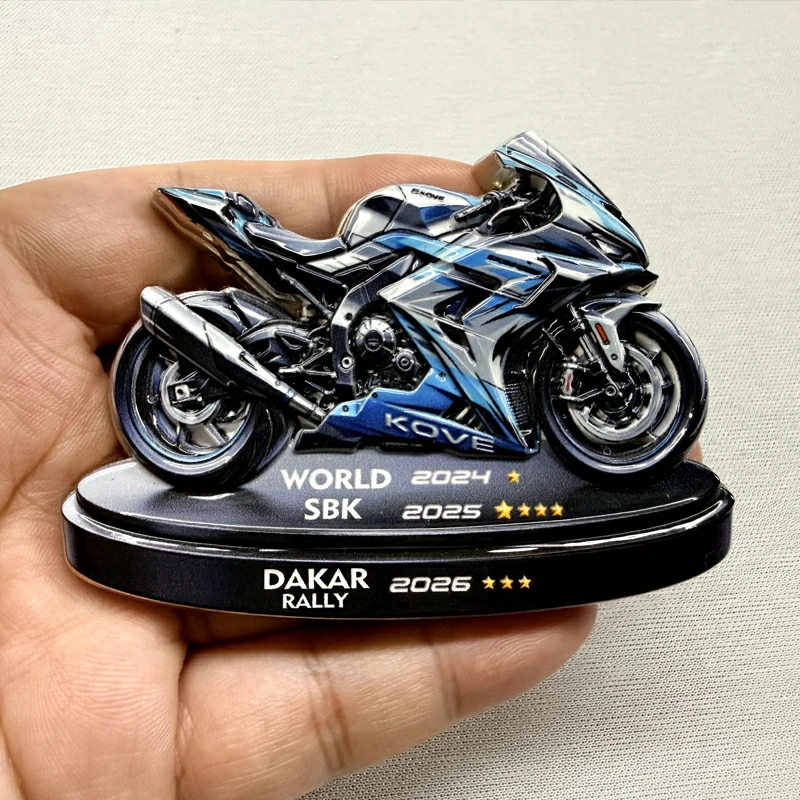 Motorcycle Racing Custom Metal Fridge Magnet1