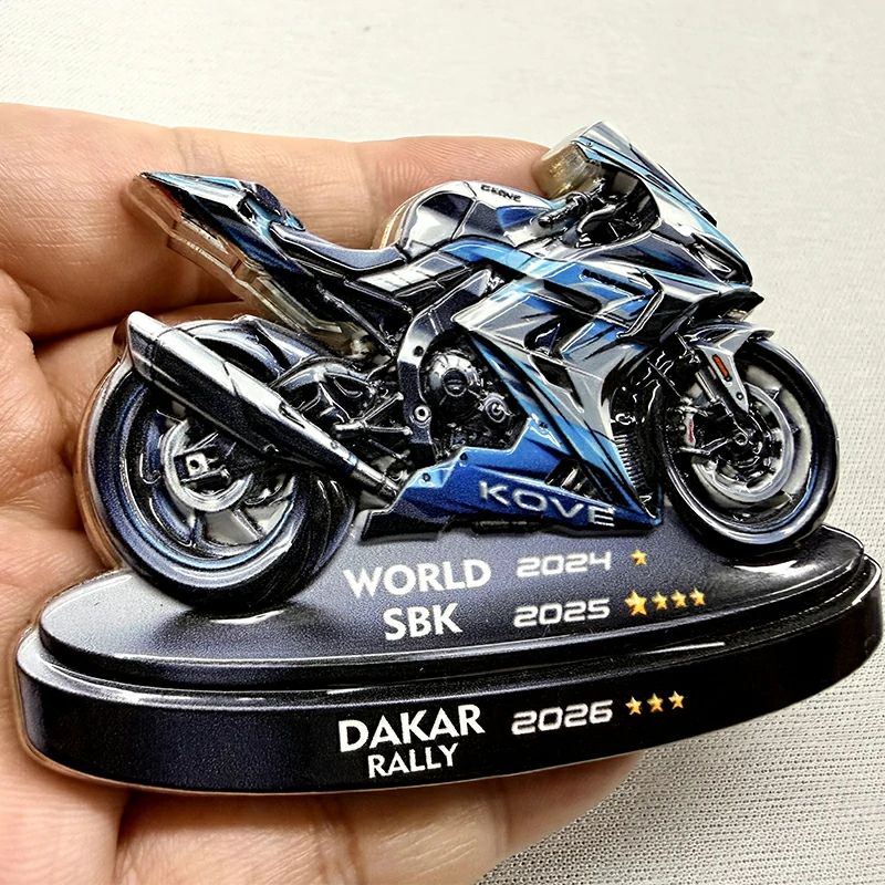 Motorcycle Racing Custom Metal Fridge Magnet2