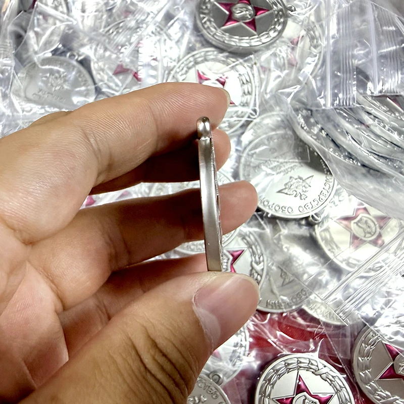 Red Star Commemorative Medal Pendant3