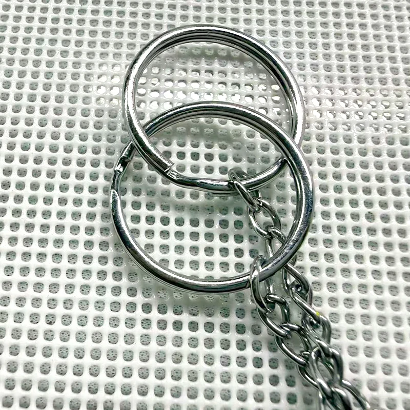 Cartoon Fast Food Pendant Metal Keychain M3