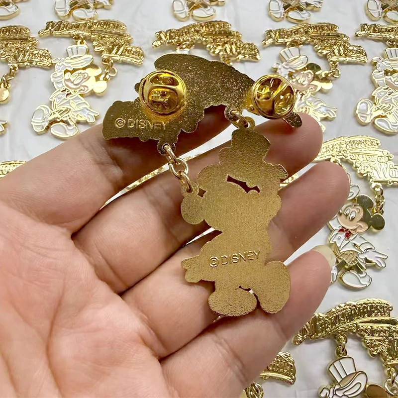 Enamel Mickey Mouse Metal Badge5