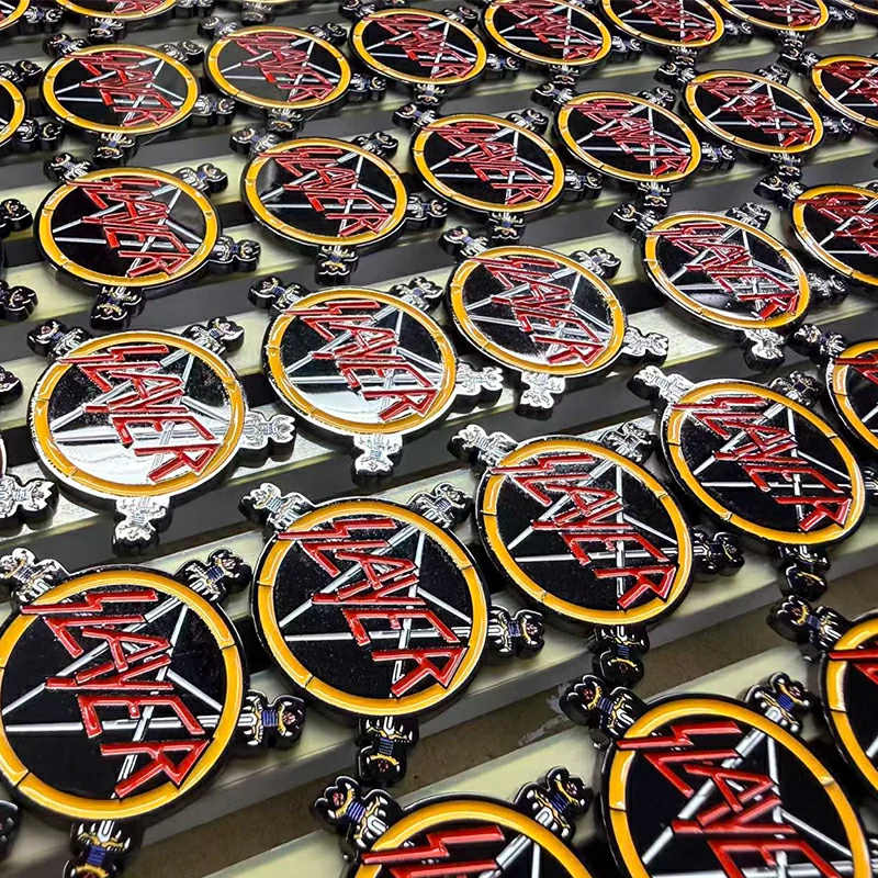Rock Band Enamel Metal Lapel Pin1