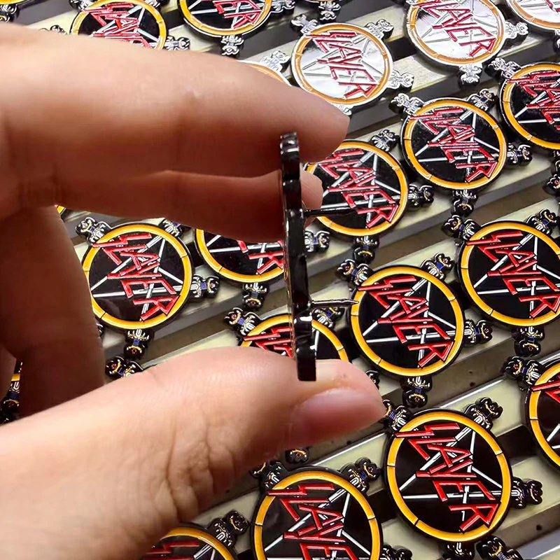 Rock Band Enamel Metal Lapel Pin4