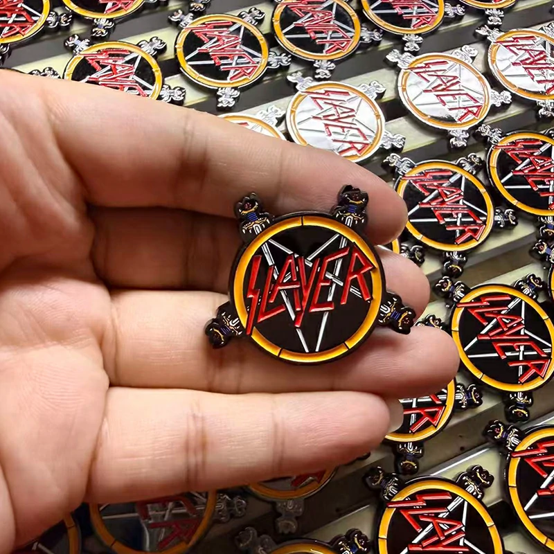 Rock Band Enamel Metal Lapel Pin5